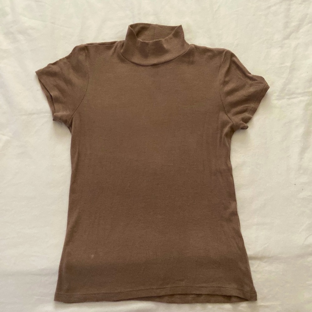 ZARA Short turtle neck shirt 🤎